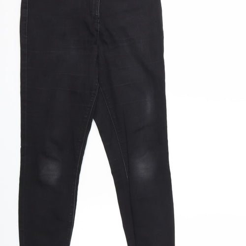 Papaya Womens Black  Denim Skinny Jeans Size 10 L26 in