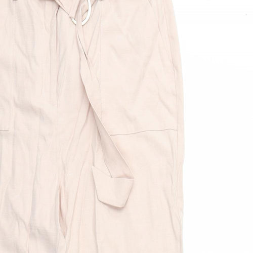 Per Una Womens Pink   Trousers  Size 16 L23 in