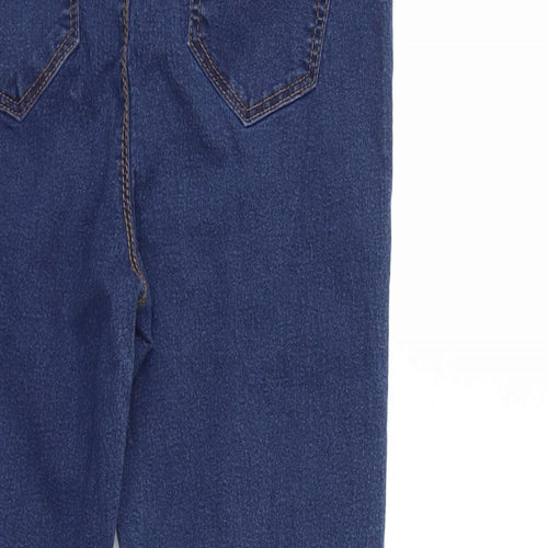 Denim & Co. Womens Blue  Denim Skinny Jeans Size 14 L25 in