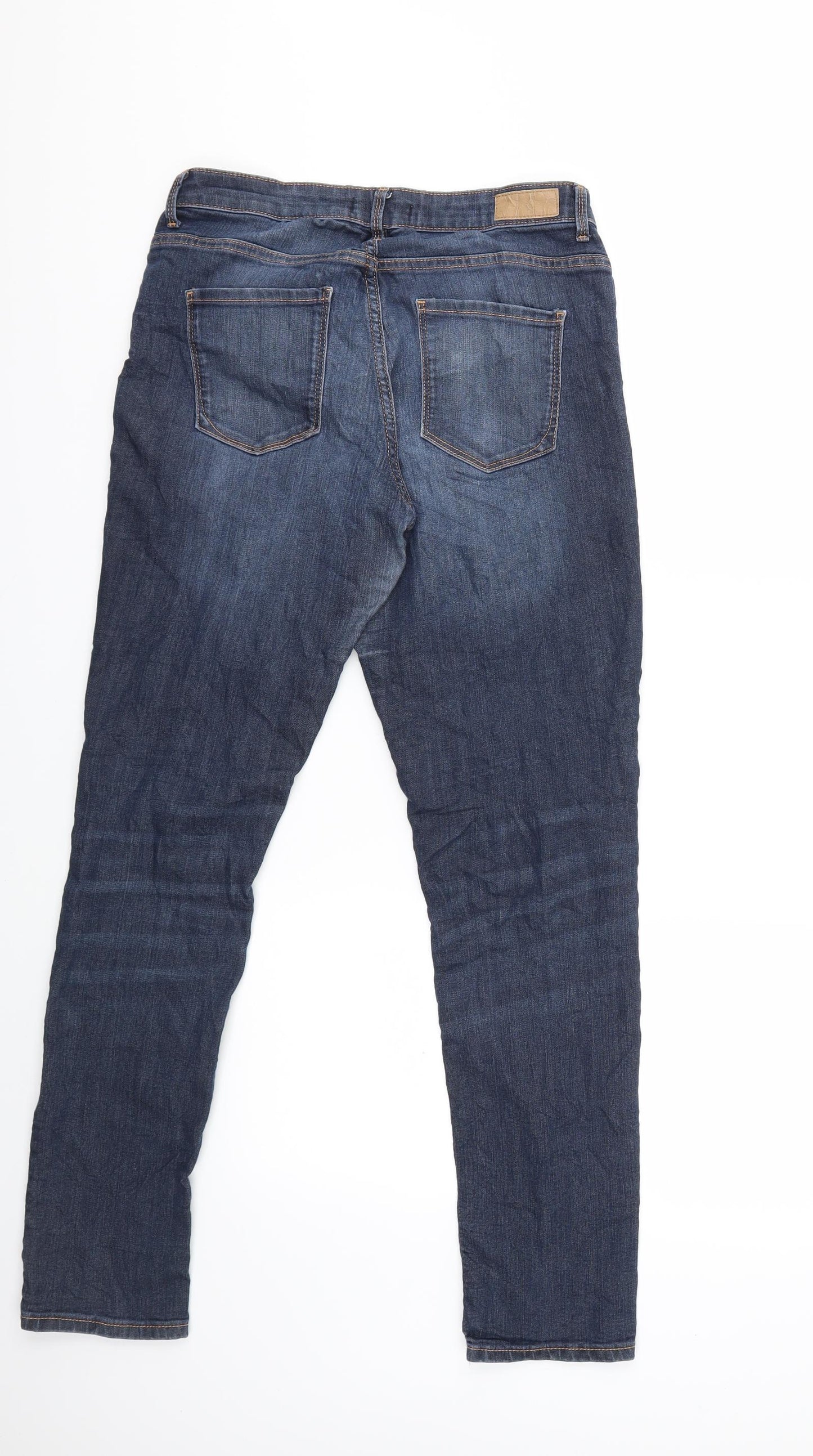 Preworn Mens Blue  Denim Straight Jeans Size 30 in L29 in