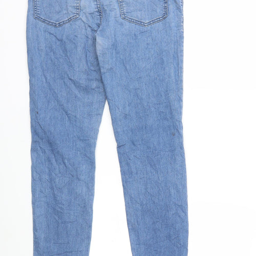 Denim & Co. Womens Blue  Denim Skinny Jeans Size 12 L29 in