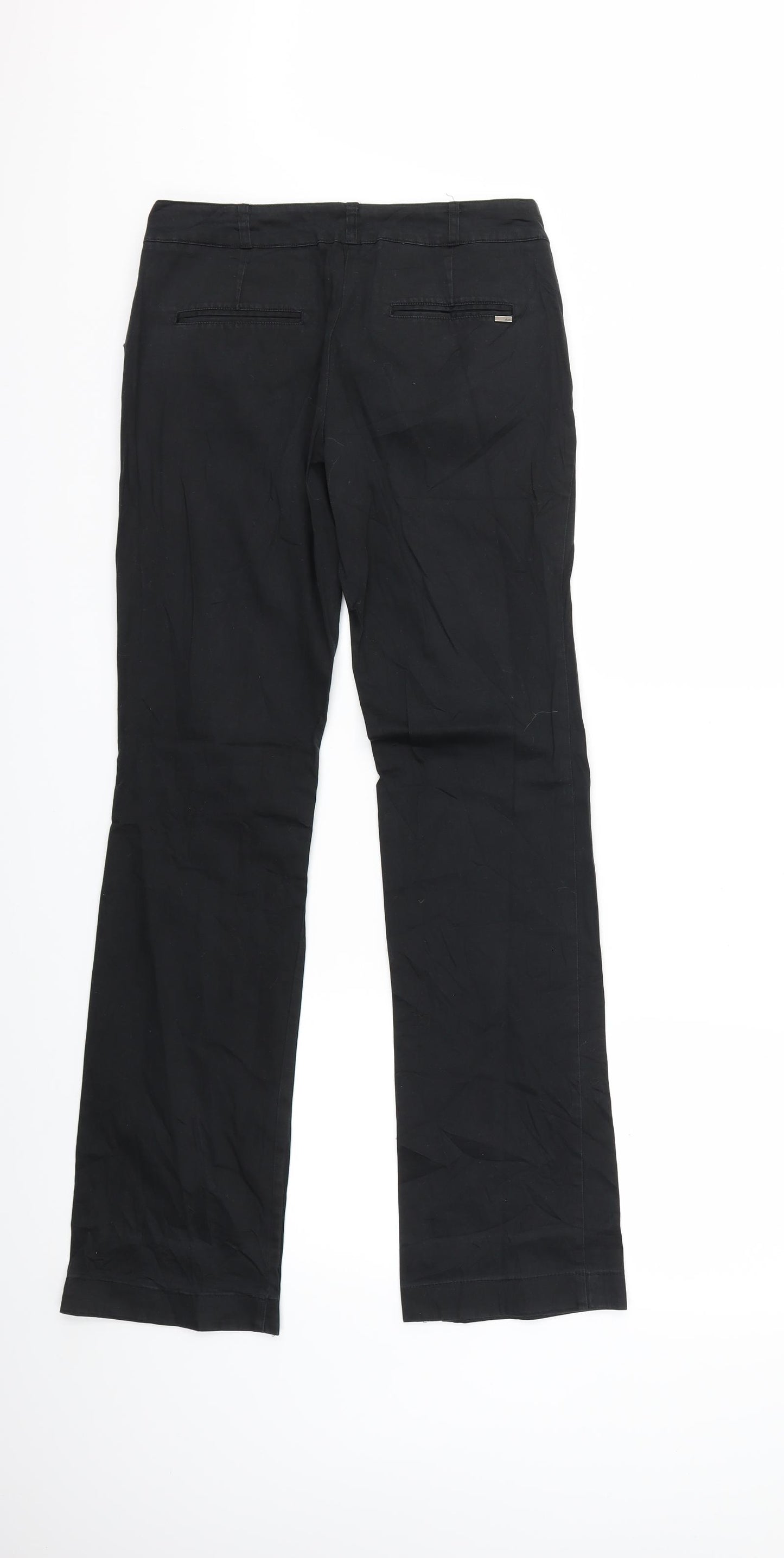 Mango Womens Black   Trousers  Size 10 L31 in