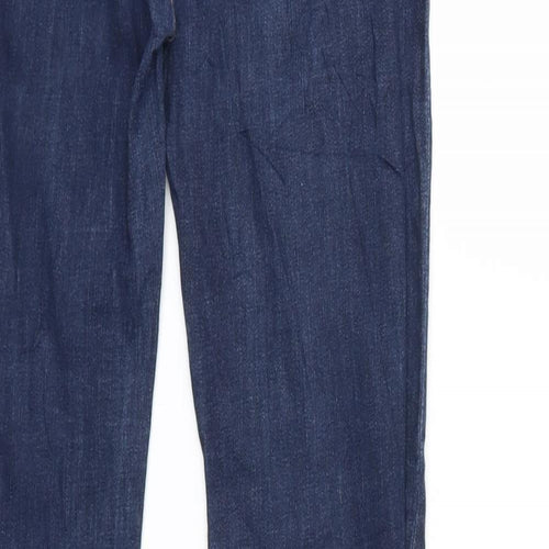 Preworn Womens Blue  Denim Skinny Jeans Size 33 in L34 in