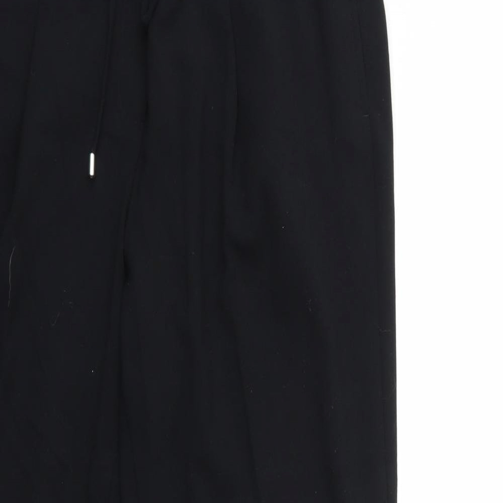 Marks and Spencer Womens Black   Trousers  Size 14 L26 in