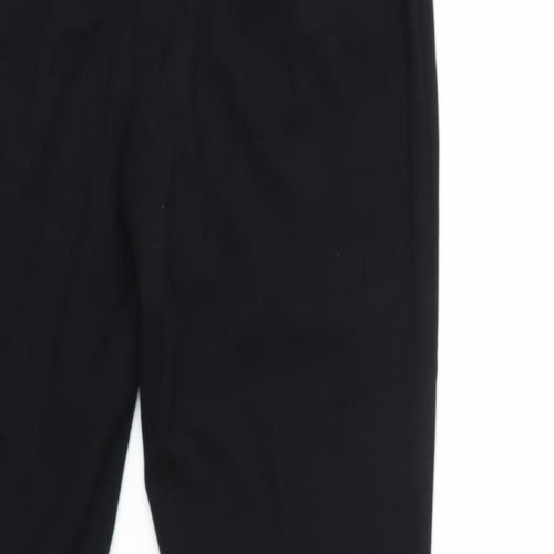 Marks and Spencer Womens Black   Trousers  Size 14 L26 in