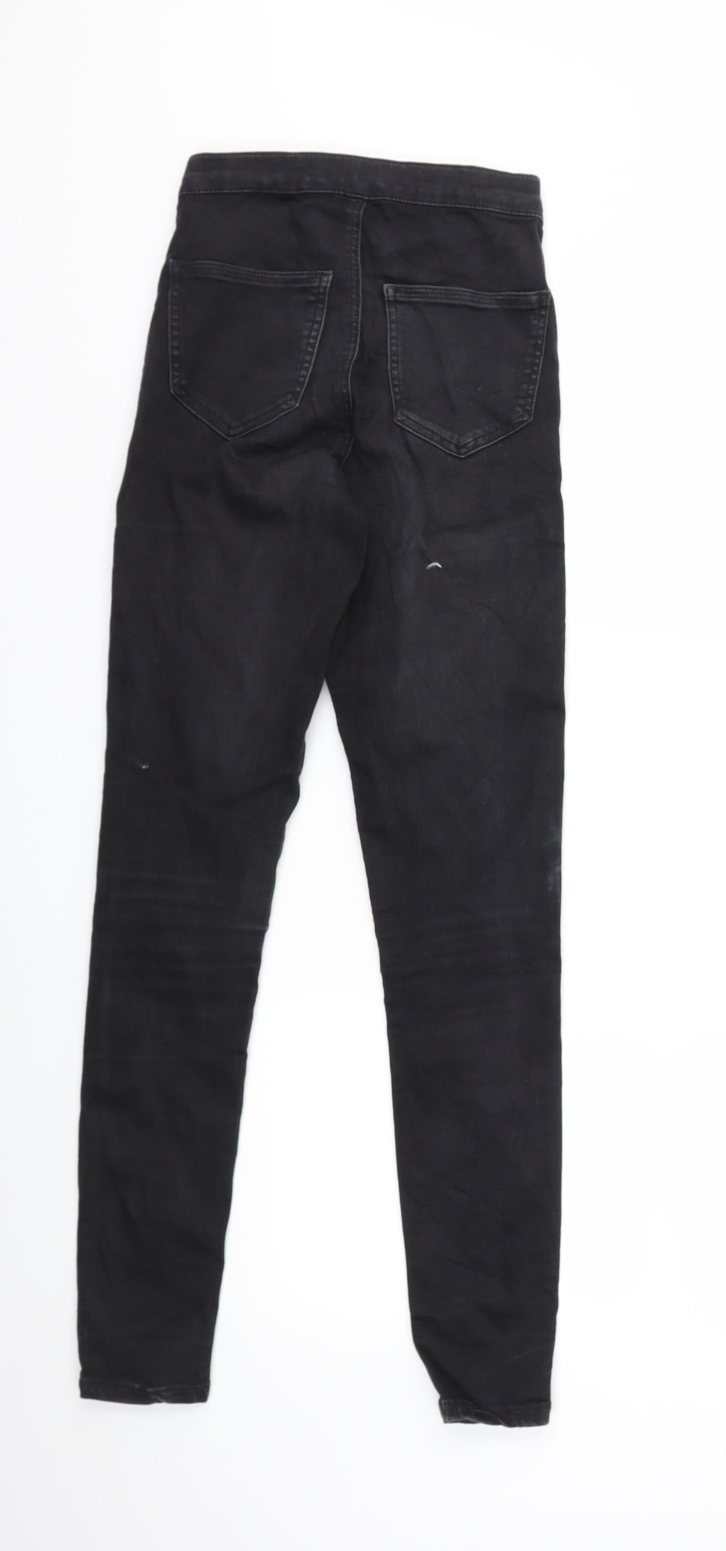 Topshop Womens Black  Denim Skinny Jeans Size 26 in L30 in - JONI