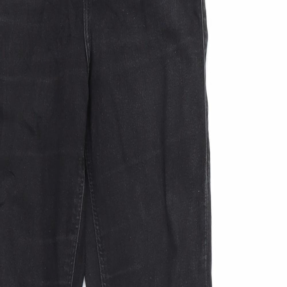 Topshop Womens Black  Denim Skinny Jeans Size 26 in L30 in - JONI