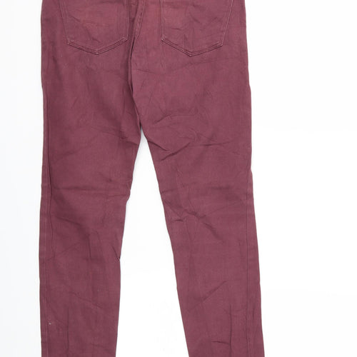 yes yes Womens Purple  Denim Skinny Jeans Size 8 L29 in