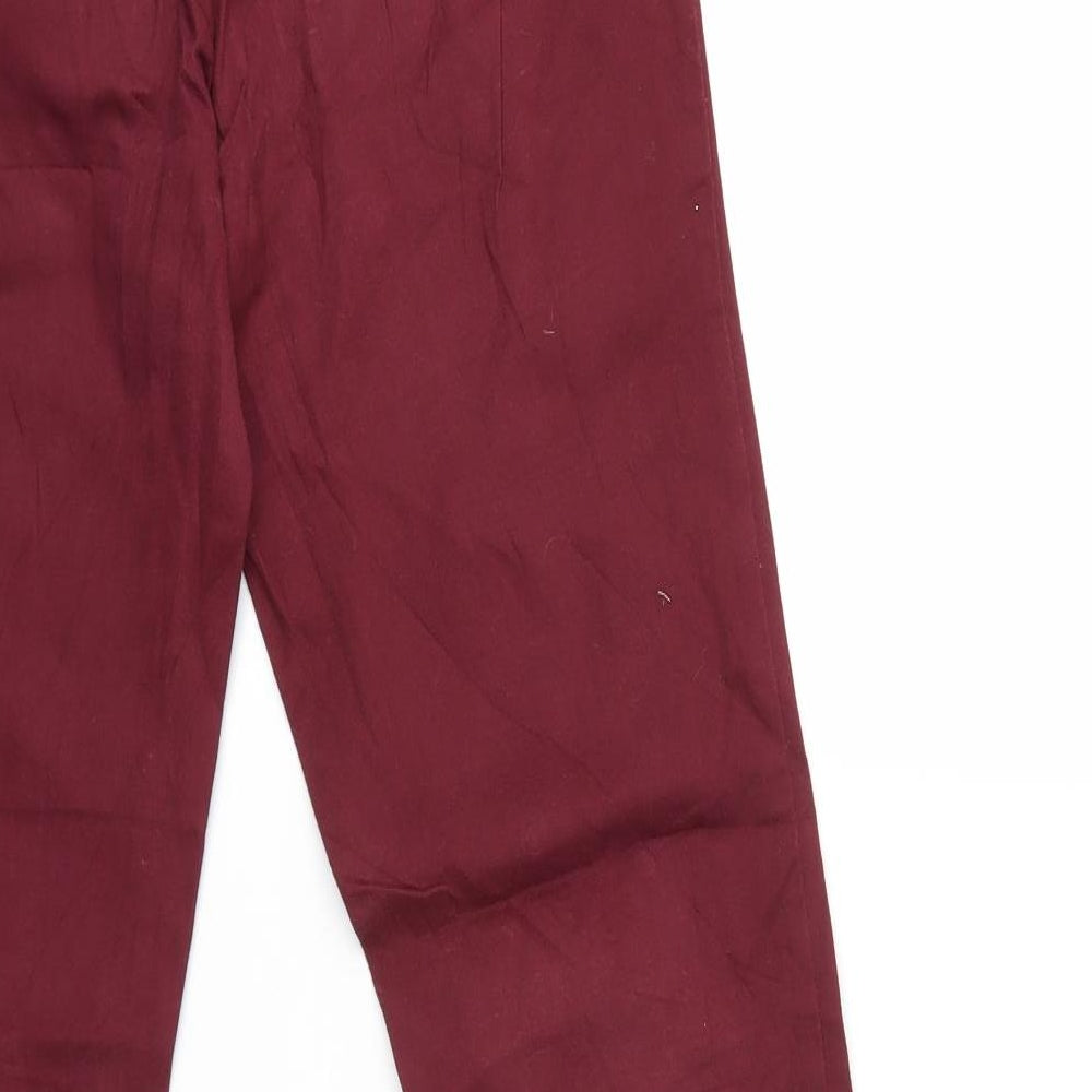 H&M Womens Red  Denim Skinny Jeans Size 10 L29 in