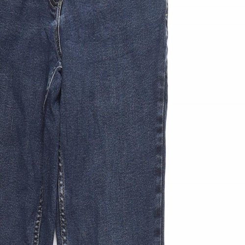 Up Fashion Womens Blue  Denim Skinny Jeans Size 10 L32 in