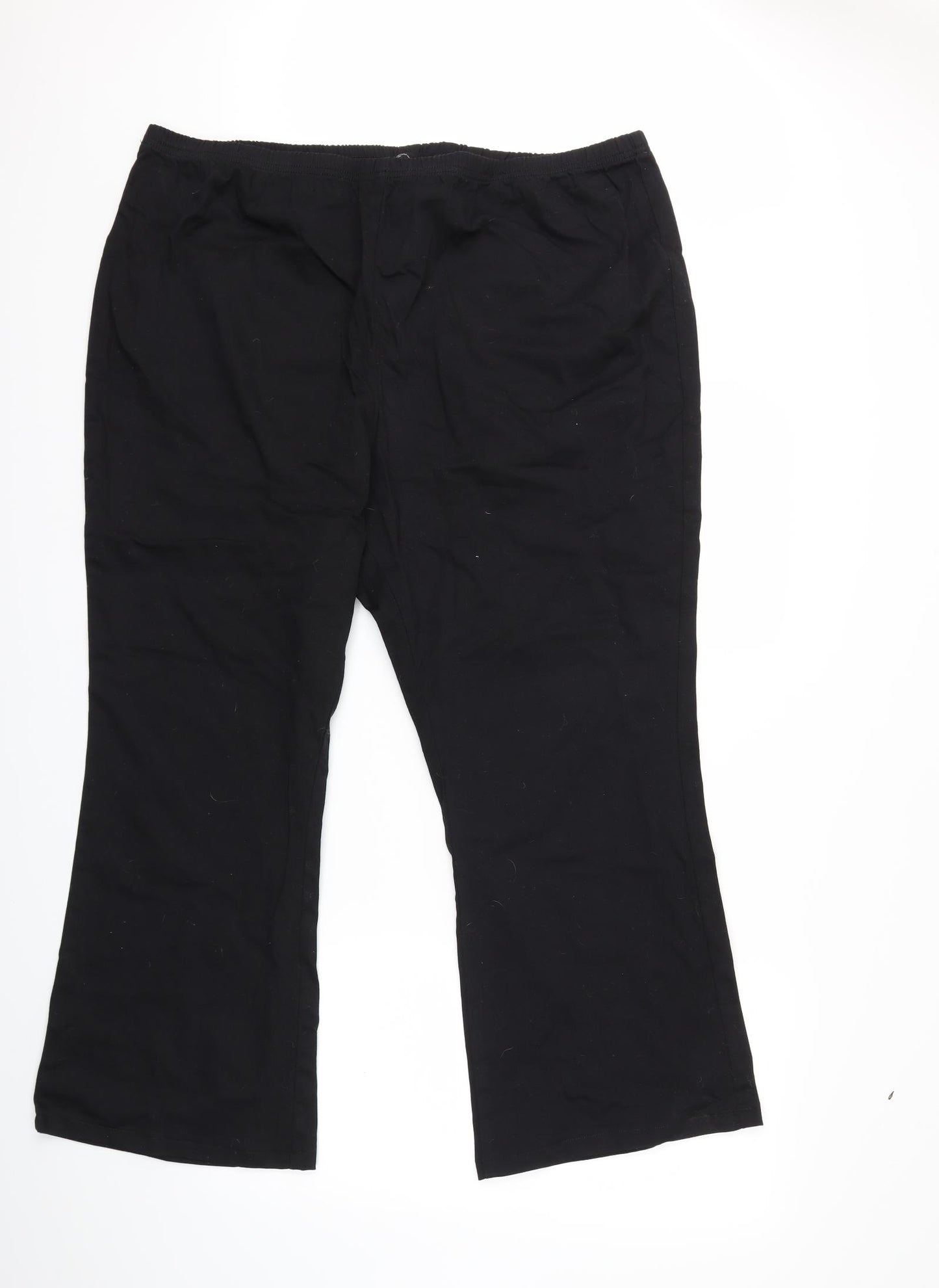 Denim Essentials Womens Black   Trousers  Size 30 L26 in