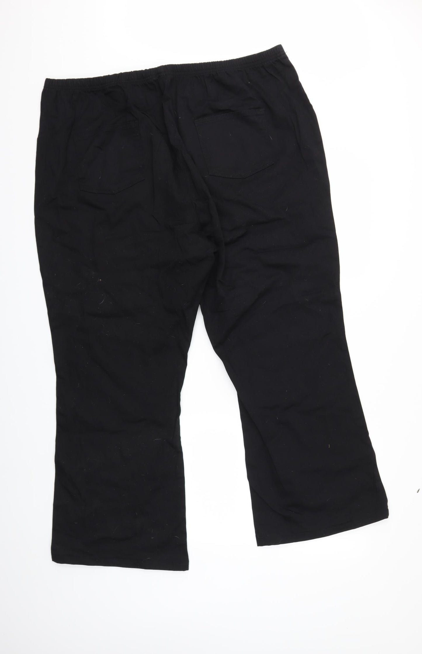 Denim Essentials Womens Black   Trousers  Size 30 L26 in