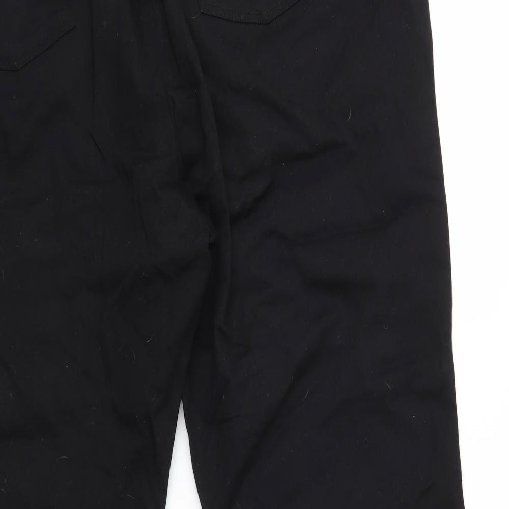 Denim Essentials Womens Black   Trousers  Size 30 L26 in