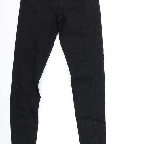 F&F Womens Black  Denim Jegging Jeans Size 8 L28 in
