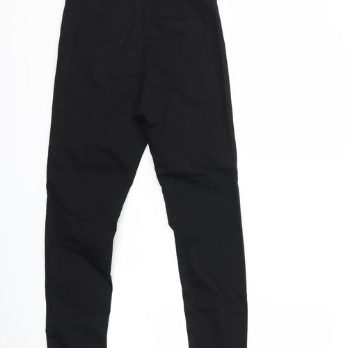 F&F Womens Black  Denim Jegging Jeans Size 8 L28 in