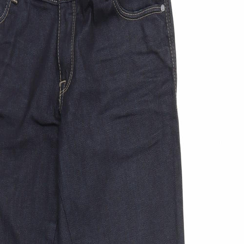 s.Oliver Womens Blue  Denim Straight Jeans Size 27 in L30 in
