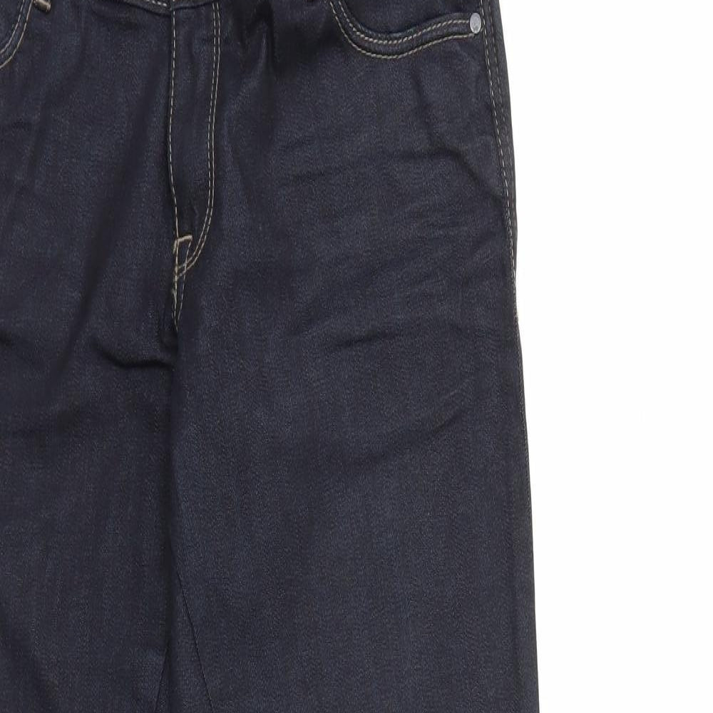 s.Oliver Womens Blue  Denim Straight Jeans Size 27 in L30 in