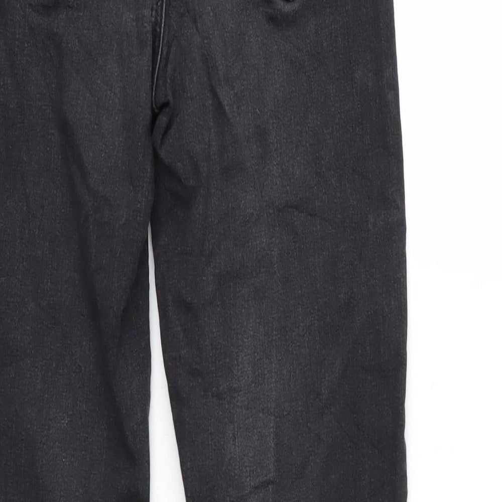 Topshop Womens Black  Denim Skinny Jeans Size 26 in L32 in
