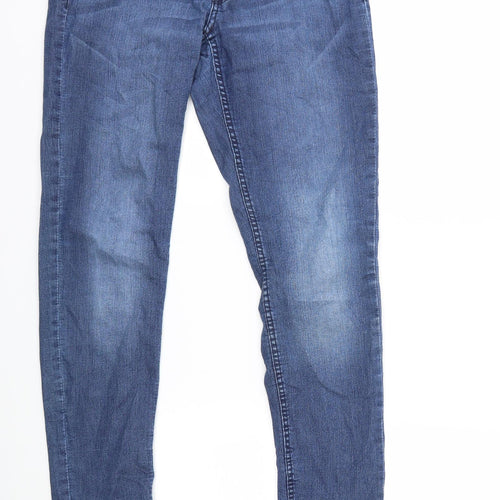 H&M Womens Blue  Denim Skinny Jeans Size 32 in L30 in