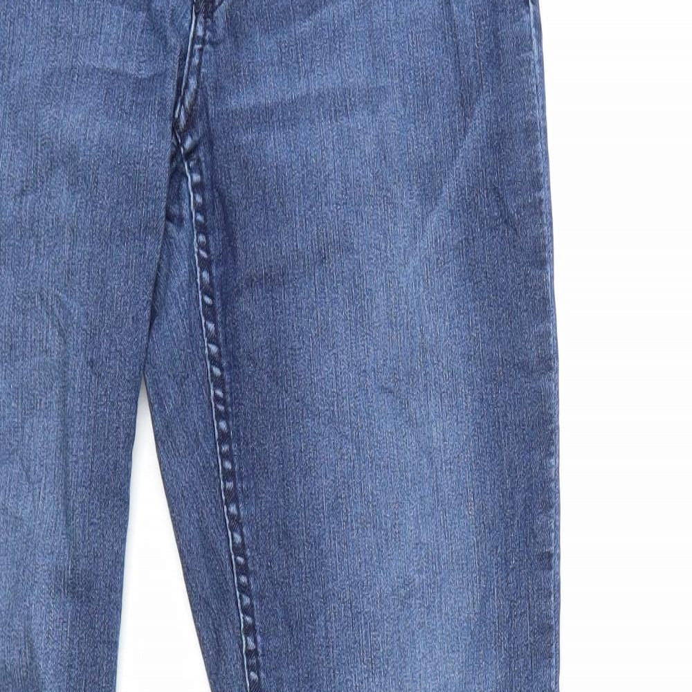H&M Womens Blue  Denim Skinny Jeans Size 32 in L30 in
