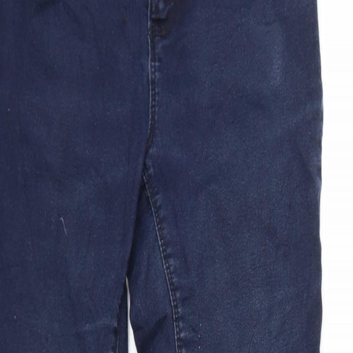 Preworn Womens Blue  Denim Skinny Jeans Size 10 L27 in
