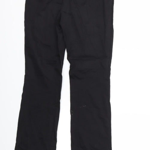 Oodji Womens Black   Trousers  Size 30 in L32 in