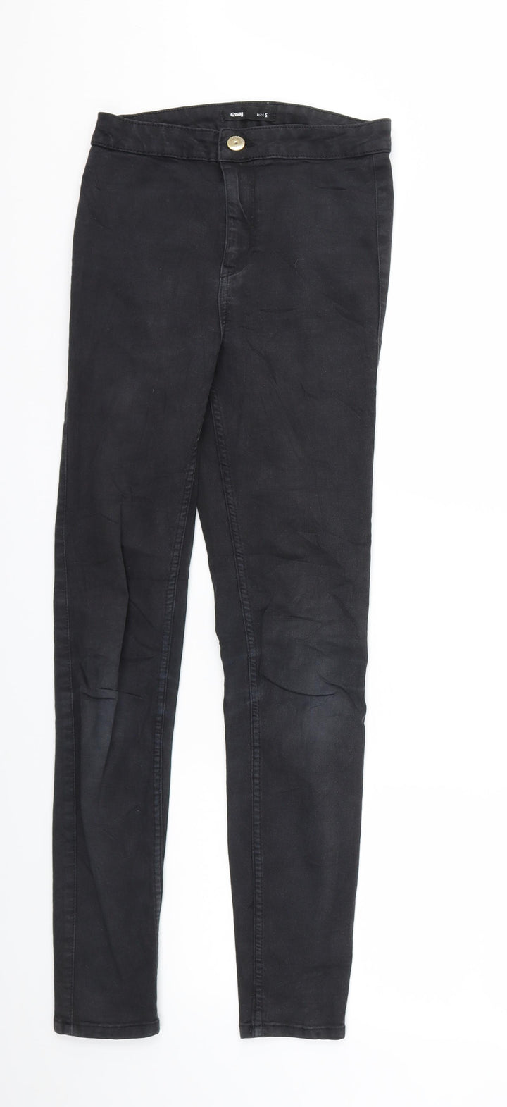 Sinsay Womens Black Denim Skinny Jeans Size S L28 in