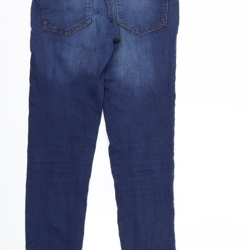 Never Denim Womens Blue  Denim Skinny Jeans Size XS L31 in
