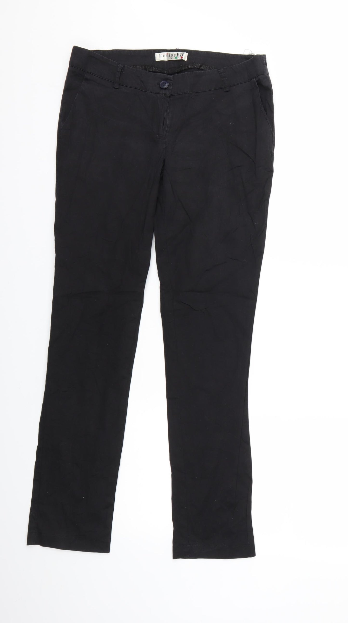 louise fm Womens Black   Trousers  Size M L29 in