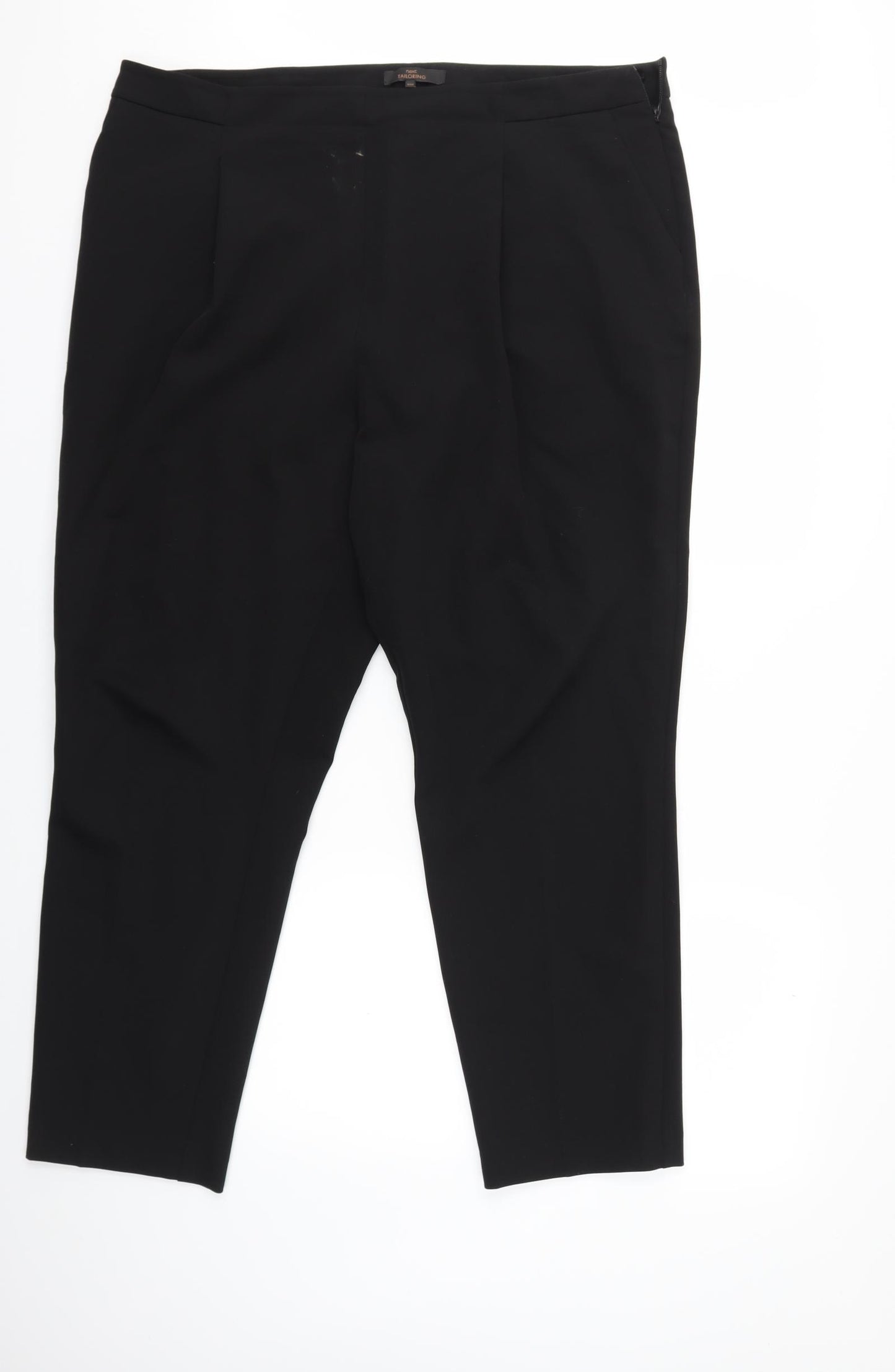 NEXT Womens Black   Trousers  Size 20 L27 in