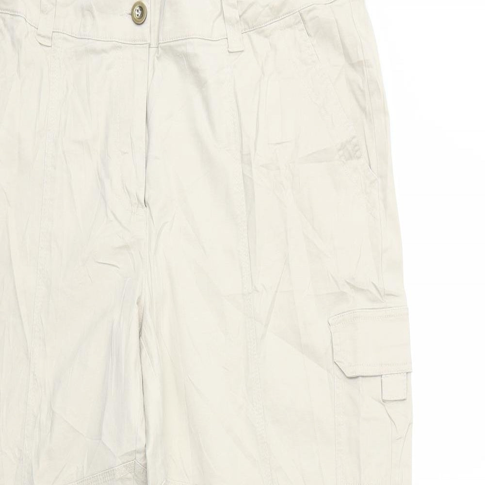 Preworn Womens Beige   Cargo Trousers Size 39 in L25 in
