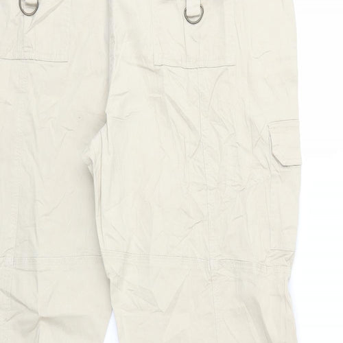 Preworn Womens Beige   Cargo Trousers Size 39 in L25 in