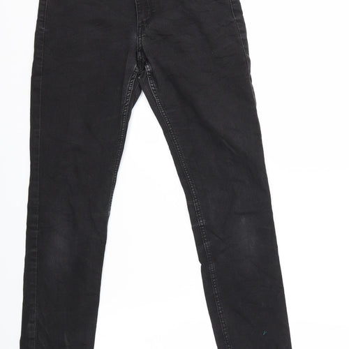 H&M Girls Black  Denim Skinny Jeans Size 12 Years