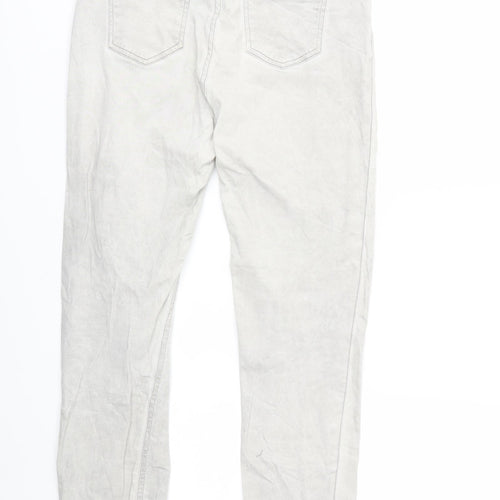 Janina Womens Grey  Denim Skinny Jeans Size 10 L27 in