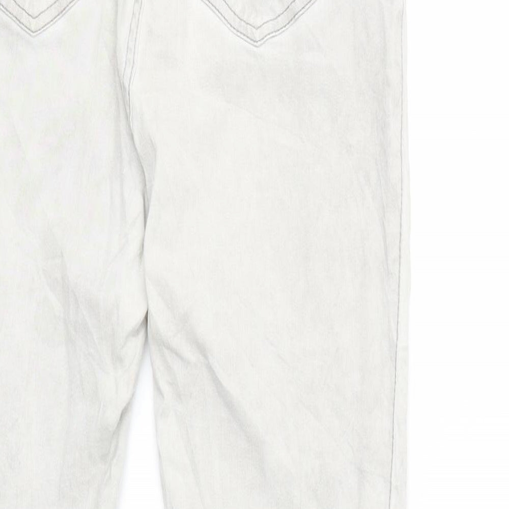 Janina Womens Grey  Denim Skinny Jeans Size 10 L27 in
