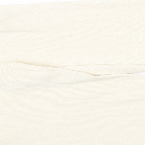 Boohoo Womens Beige   Jogger Trousers Size S L26 in - knit style
