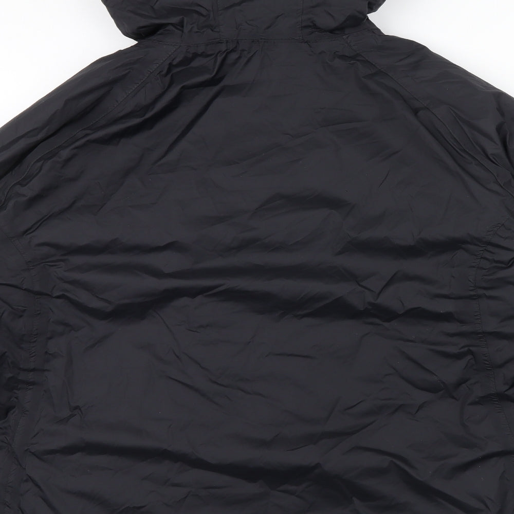 RAGATTA Womens Black   Overcoat Coat Size 20  - green lining
