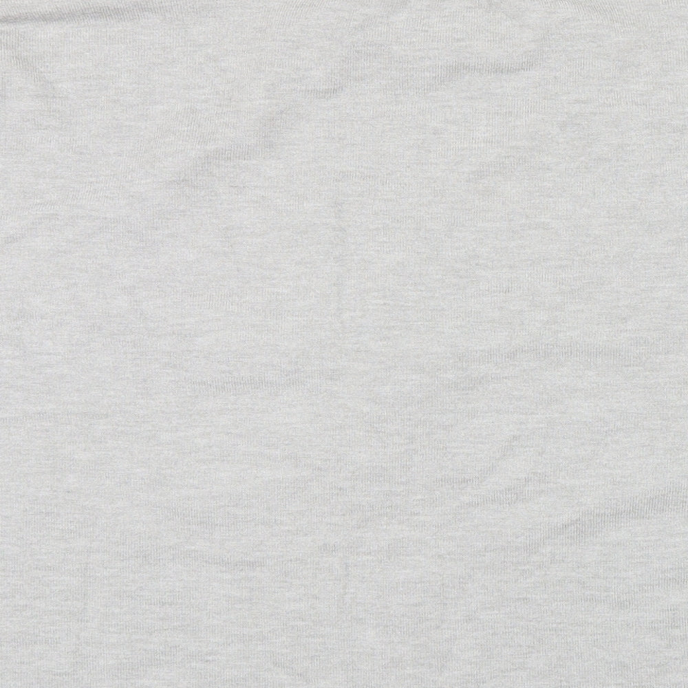 Principles Womens Green Geometric  Henley Jumper Size 12  - star pattern on front