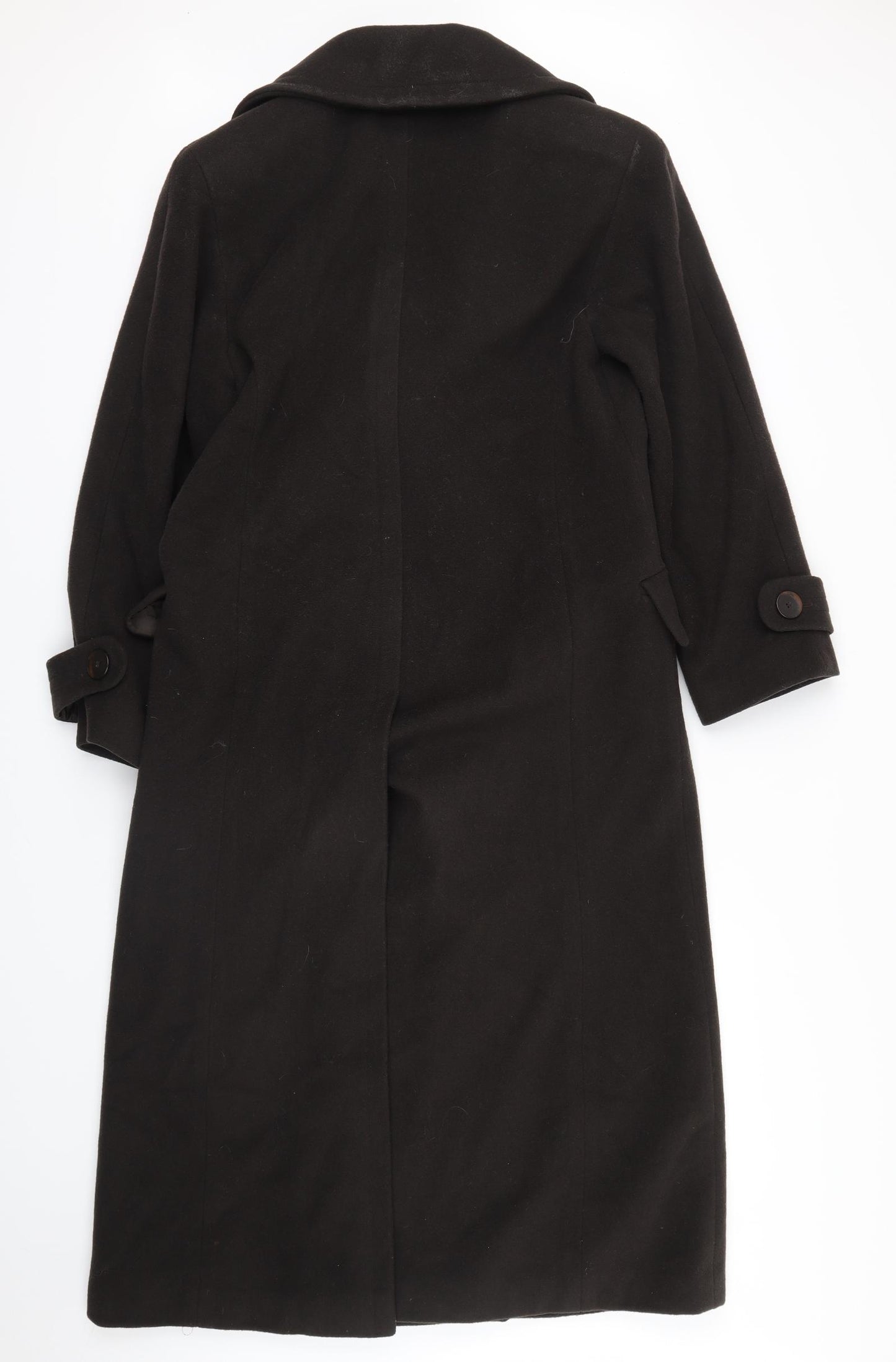 Windsmoor Womens Brown   Overcoat Coat Size 12  - pockets an buttons