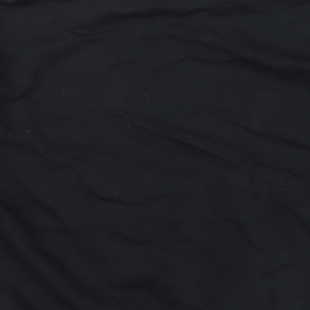 adidas Boys Black Check  Pullover Jumper Size 13 Years