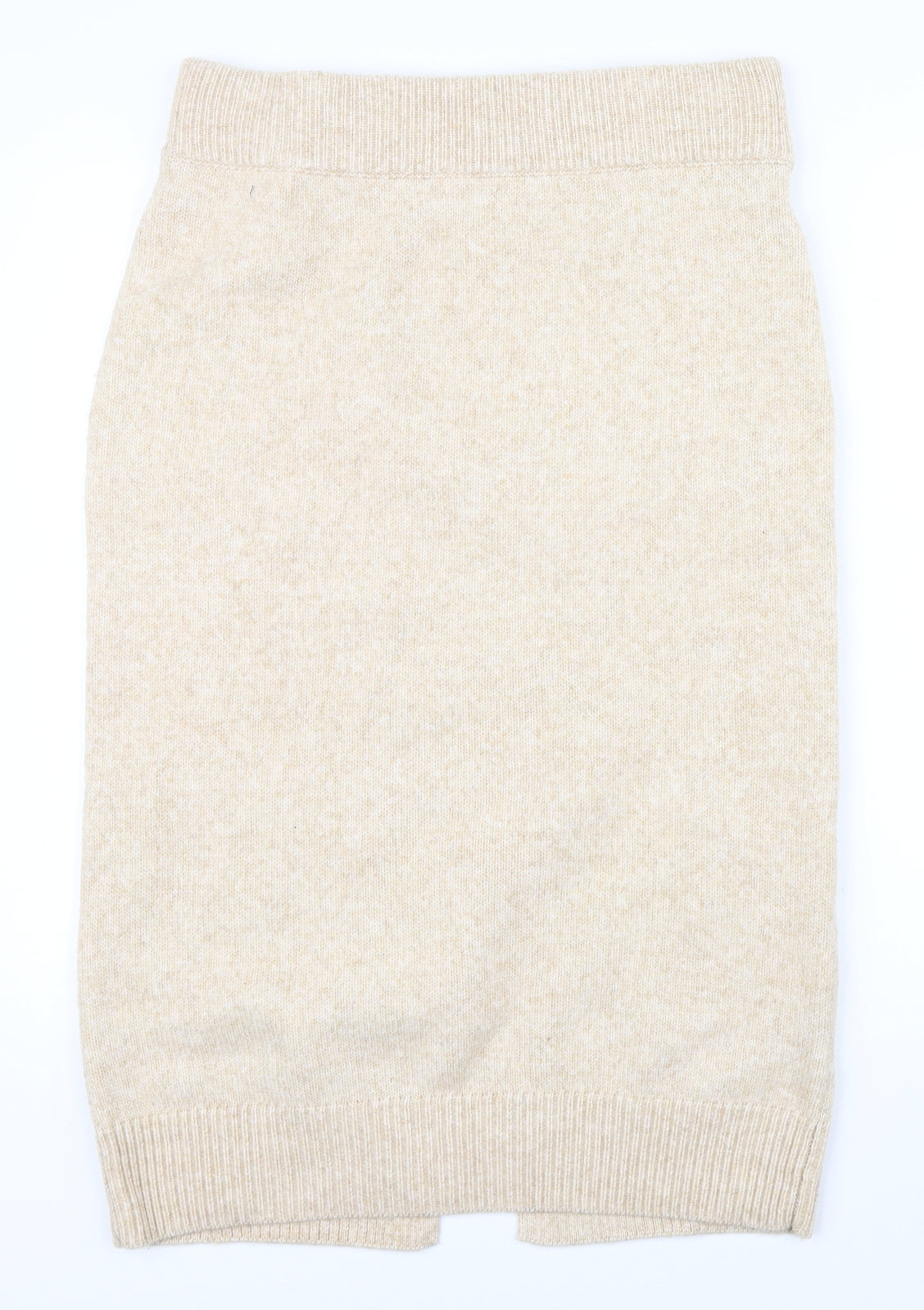 Preworn Womens Beige   A-Line Skirt Size M