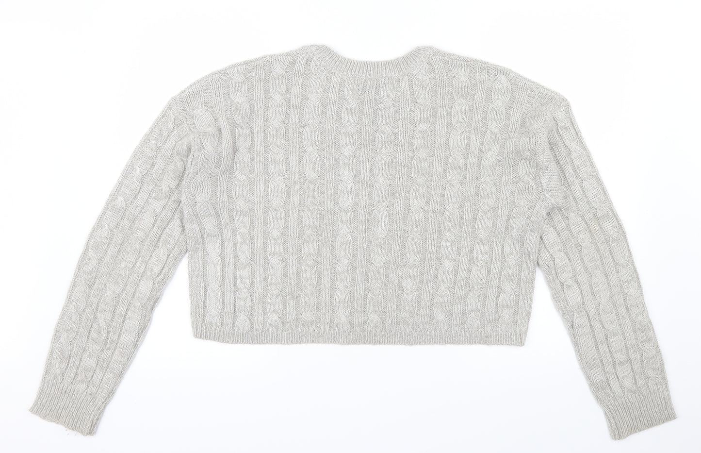 New Look Womens Grey   Pullover Jumper Size M