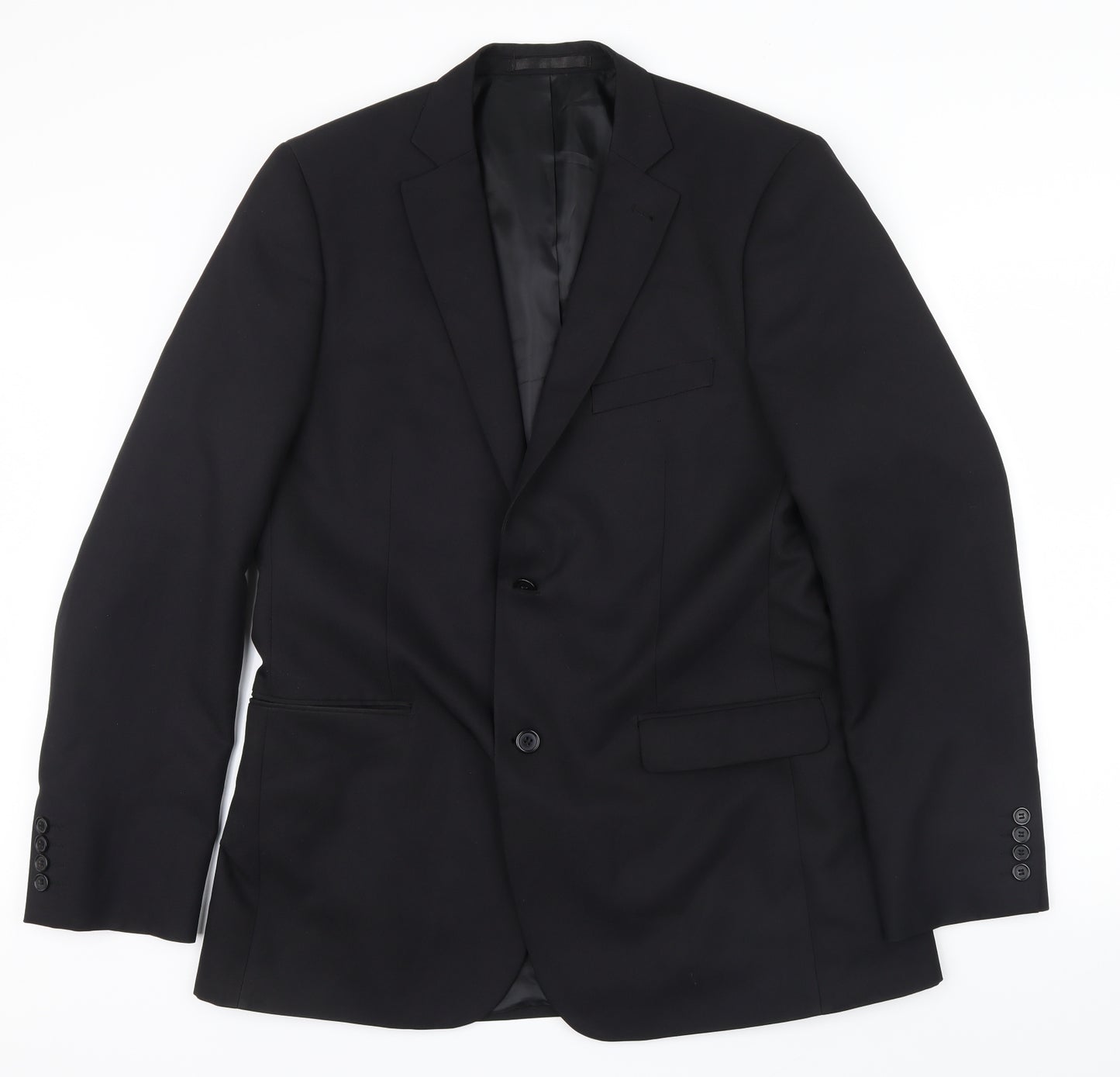 cedarwood Mens Black   Jacket Blazer Size L