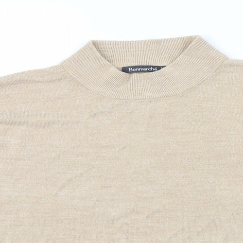 Bonmarché Womens Beige   Pullover Jumper Size M