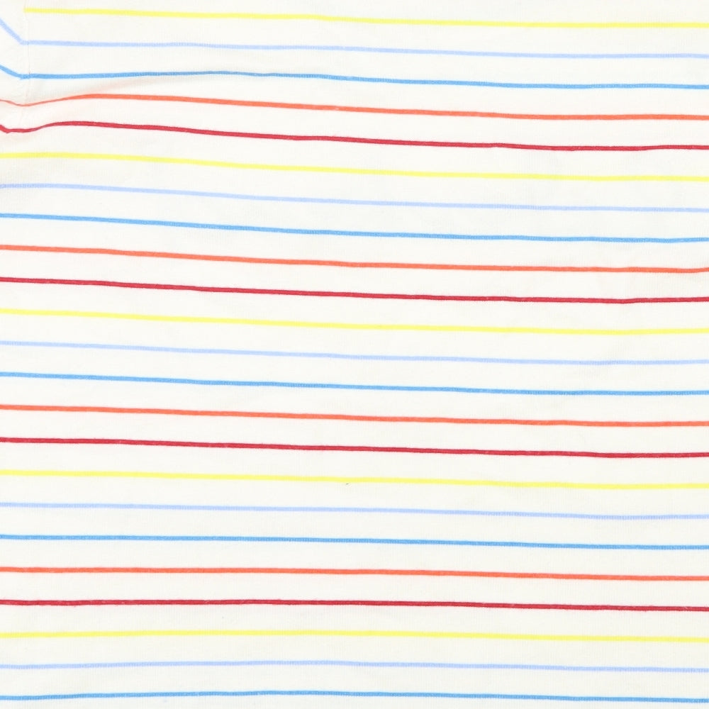 NEXT Womens Ivory Striped  Pullover Jumper Size 16  - Weekend