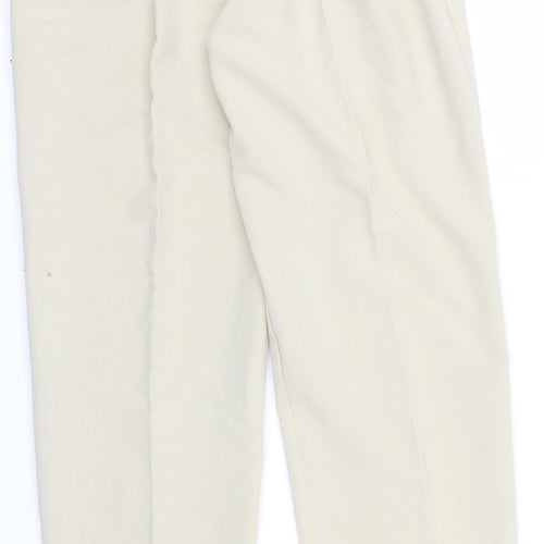 Preworn Womens Beige   Trousers  Size 10 L28 in