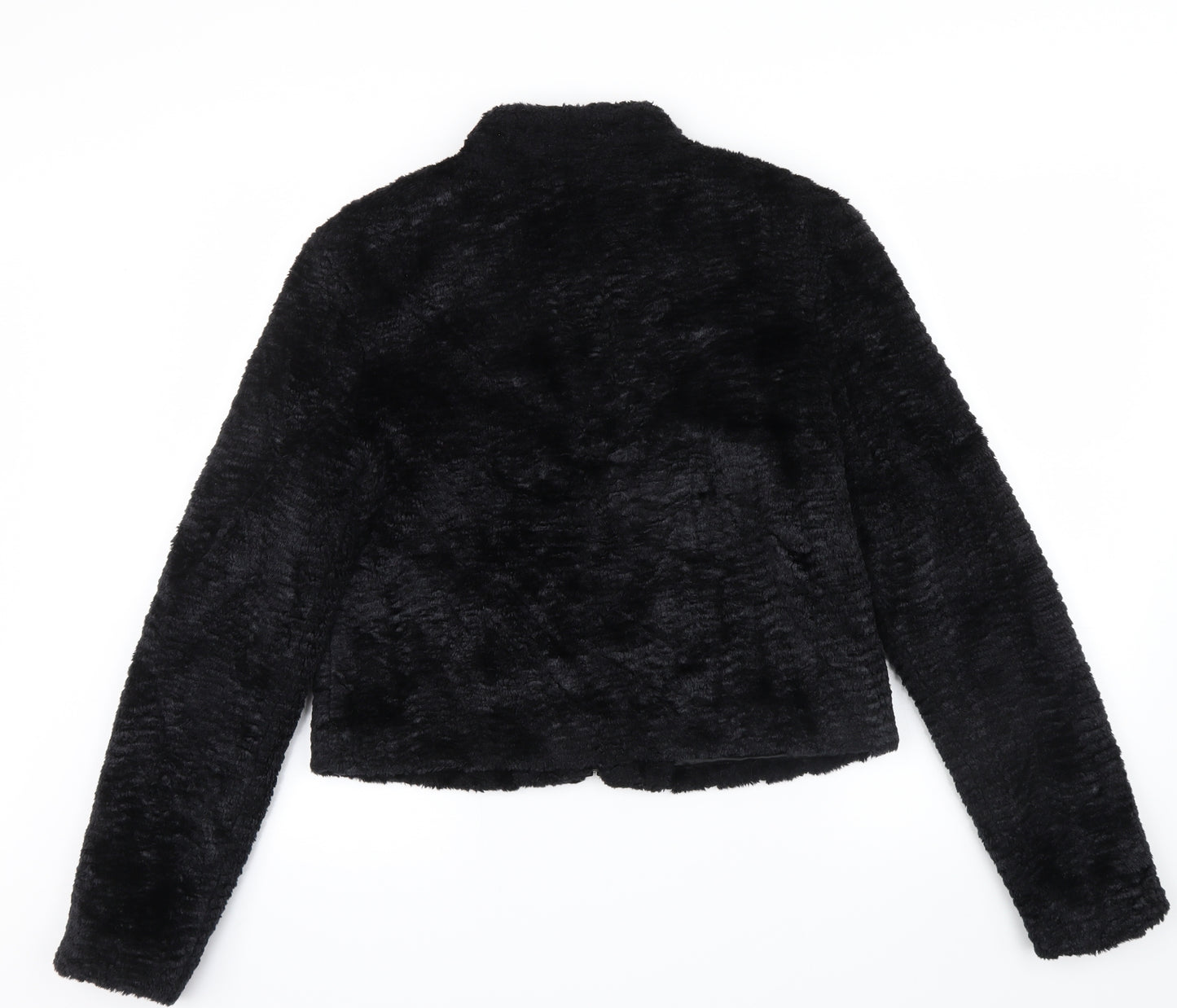 Tammy Girls Black Colourblock  Anorak Coat