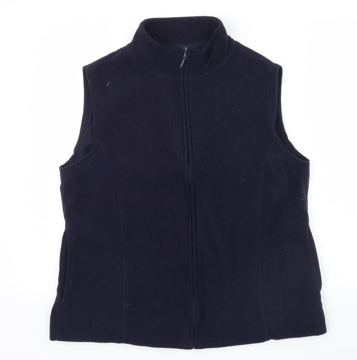 ISLE Womens Blue   Jacket Waistcoat Size L