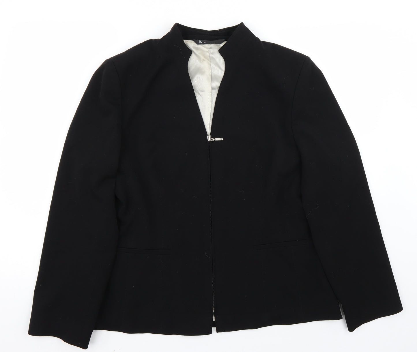 BHS Womens Black   Jacket Coat Size 16