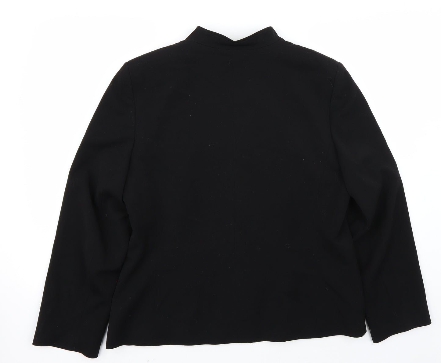 BHS Womens Black   Jacket Coat Size 16